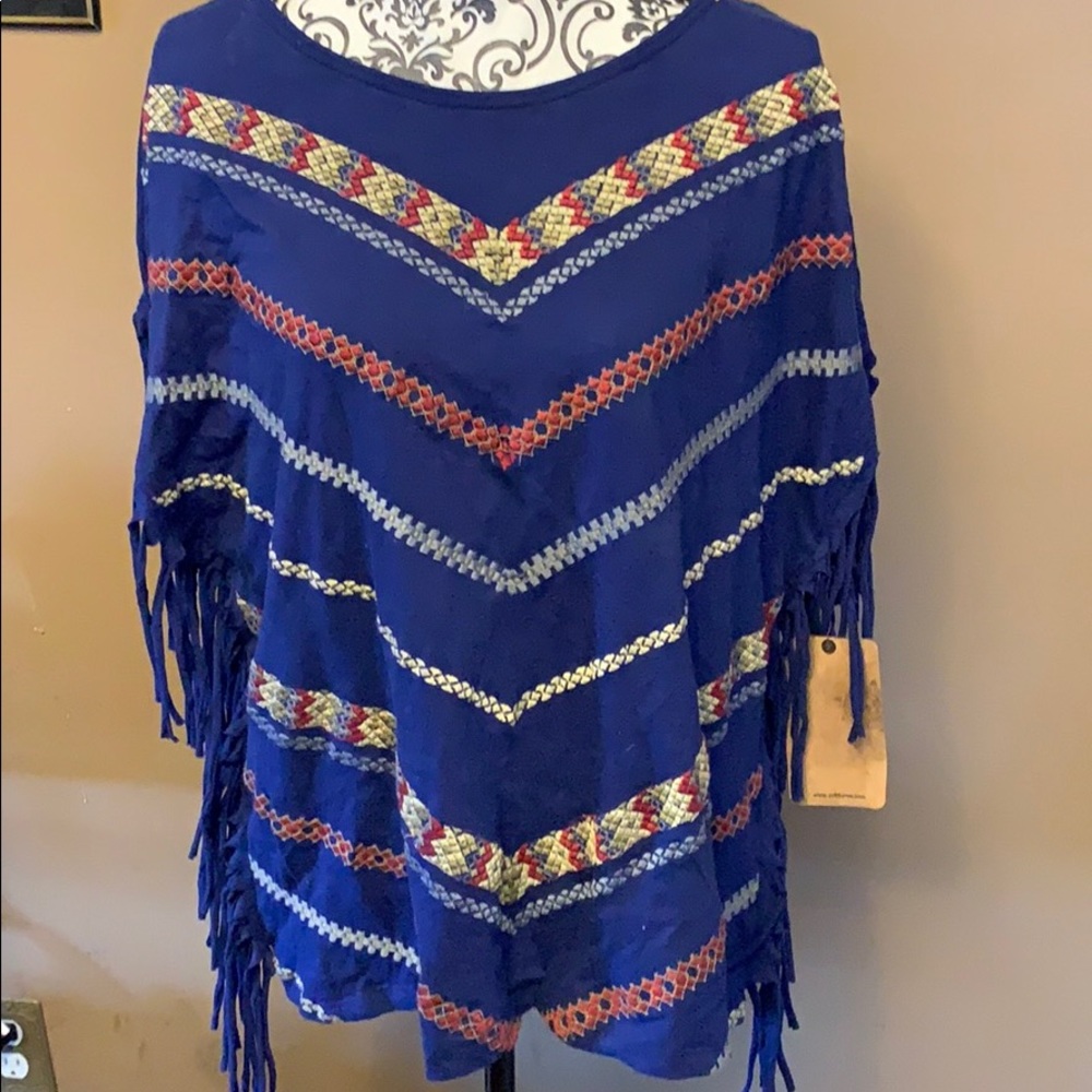 Brand new Ruff Hewn blue Aztec